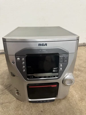 RCA RS2653 5-Disc CD MP3 Stereo Cassette Tuner + RS2652 Bass Speaker - Image 1 of 4