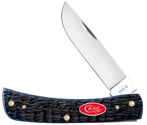 Custodia xx Coltelli Sodbuster Jr Jigged Blu Navy Osso 6890 Coltello Tascabile Acciaio Inox - Foto 1 di 4