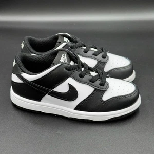Nike Dunk Low rétro blanc noir panda (TD) taille 10C - Photo 1/5