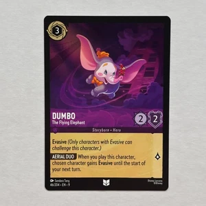 Dumbo 46/204 Disney Lorcana Fabled Regular Uncommon Card NM - Picture 1 of 2
