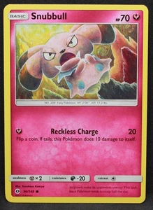 Snubbull 90/149 SM Base Set Pokémon Normal Común - LP1 - Imagen 1 de 2