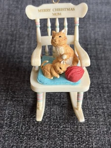 ENESCO TREASURY OF CHRISTMAS ORNAMENT For A Purr-fect Mom - Bild 1 von 7