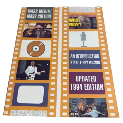 Mass Media Mass Culture by Stan Le Roy Wilson Updated 1994 Edition Paperback - Image 1 of 4