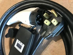 FAST 32 Amp Level 2 EV Electric Car Charger NEMA 14-50 J1772 6.6 & 7.7 Kwh - Picture 1 of 10