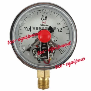 1PC Vakuum stoßfestes elektrisches Kontaktmanometer YTNXC-100 0-1.6mpa - Picture 1 of 3