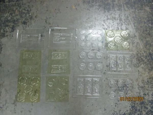 12 Plastic Candy Chocolate Money Molds East Coast Apollo & More Lot 9 - Picture 1 of 9