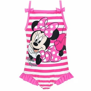 Disney Minnie Mouse Swimming Costume 18 24 Months 2-7 Years Swimsuit Swimwear - Picture 1 of 2