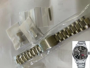 Real Oris Ø45mm 111 7711 Steel Band Bracelet strap Big Crown ProPilot 07 8 22 19 - Picture 1 of 6