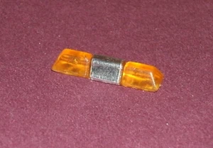 Maßstab 1/64 Nutzfahrzeug/Arbeitswagen bernsteinfarbene Dach-Lichtleiste (0,75") Teil - Bild 1 von 6