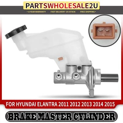 Brake Master Cylinder w/ Reservoir for Hyundai Elantra 2011 2012 2013 2014-2015 - Image 1 of 4