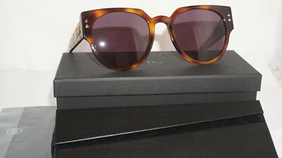 Christian Dior Sunglasses New Havana Violet LADYDIORSTUDS3 086 54 18 140 - Image 1 of 4