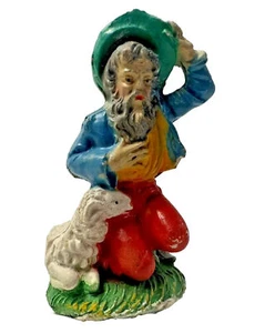 VINTAGE Fontanini Shepherd Nativity Sheep Figurine Italy 3-1/4” Christmas - Picture 1 of 6