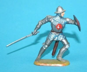 ELASTOLIN 4CM 40MM SERIES No. 8940 MEDIEVAL KNIGHT 1960s GERMANY - Bild 1 von 3