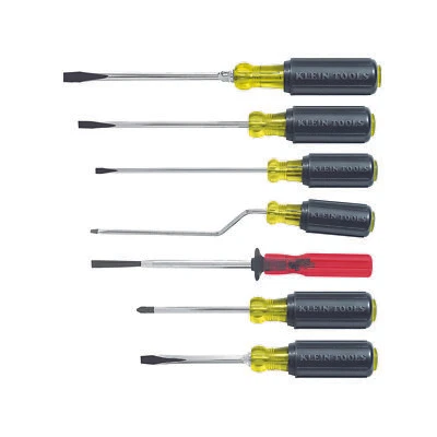 Klein Tools 85077 Screwdriver Set, Multi-Application, 7-Piece - Image 1 of 4