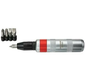 New Craftsman Hand Impact Tool Set 3/8" Inch Drive 3(+) 2(-) = 5 Bits 200-ft-lbs - Picture 1 of 5