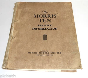Manual De Taller Morris Ten Serie M Año 1939-1948 - Imagen 1 de 1