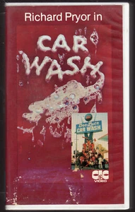 CAR WASH (1976) VHS VIDEO TAPE PAL RICHARD PRYOR RARE Hey, it's a '70s thing! - Picture 1 of 10