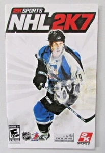 NHL 2K7 (Microsoft Xbox, 2006) Instruction Book & Action Replay Manual for PS2 - Picture 1 of 2
