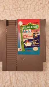 Sesame Street ABC A B C - NES Nintendo Game - Untested - Picture 1 of 2