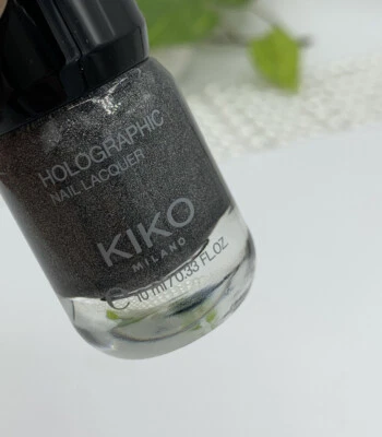 KIKO Milano HOLOGRAPHIC Nail Lacquer Nagellack Nr. 006 SILBERGRAU 10ml *neu* - Bild 1 von 3
