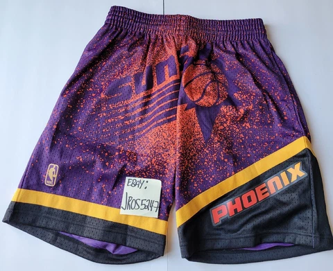 Mitchell &Ness Retake Gradient Swingman Shorts NBA Phoenix Sun's Men's Size 2XL Cover