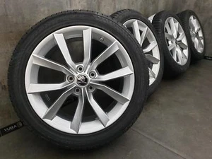 Skoda Superb 3 3V Modus Jantes Alu Pneu Hiver 235/45 R 18 TPMS NEUF 2021 Nokian - Bild 1 von 10