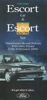 BROCHURE LISTE DE PRIX VOITURE : FORD ESCORT & ESCORT VAN - 15 FÉVRIER 1995