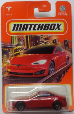 Matchbox 2023 Tesla Modelo S 89/100 Foto 1 de 2