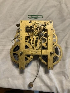 Wm. L. Gilbert Antique Clock Movement G - Picture 1 of 2