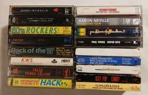 VARIOUS ARTISTS Cassette Tape Lot! TWELVE Full Length Titles and FIVE Singles!! - Picture 1 of 1