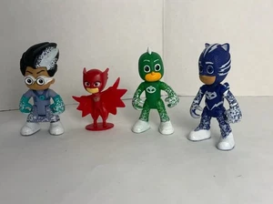 PJ Masks Toys Figuren Night Ninja Owlette Gekko Catboy Romeo Cake Toppers Lot 4 - Bild 1 von 14