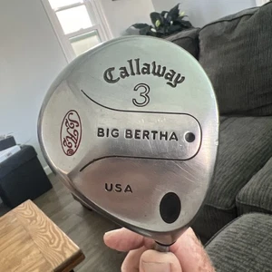 Callaway S2H2 Big Bertha Acero 3 Madera - RCH 90 Grafito Fuerte - 43" - Derecha - EE. UU.! - Imagen 1 de 5
