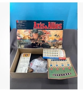 Axis and Allies Board Game 1984 Gamemaster Series As-Is incomplete For Parts - Picture 1 of 6