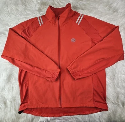 NASHBAR Mens (XXXL) Cycling Jacket Full-Zip Fire Engine Red 3-Pouch Softshell - Image 1 of 4