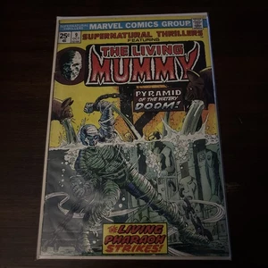 Supernatural Thrillers #9 Vg The Living Mummy - Picture 1 of 6