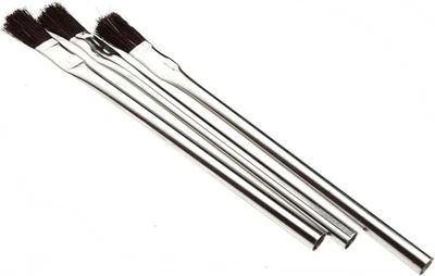 Escova de fluxo de solda Forney 60300, pacote com 3 prata  - Imagem 1 de 3