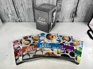 Get Smart The Complete Series DVD Edition Box Set Season 1-5 1 2 3 4 5 Timelife - Imagen 1 de 5