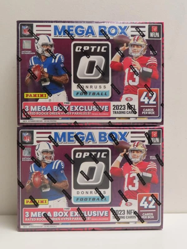 2023 Panini Donruss Optic NFL Football Factory Sealed Mega Box - image 1 of 1