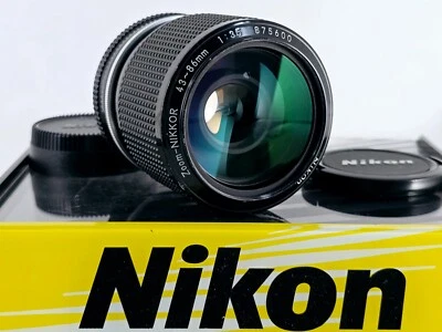 🌸[Exc+++++] Nikon Ai Zoom Nikkor 43-86mm F3.5 MF Standard Lens From JAPAN - Image 1 of 4