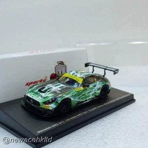 Mercedes-AMG GT3 No.999 Winner FIA GT World Cup SPARK MODEL 1/64 #Y165 - Picture 1 of 2