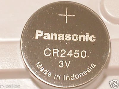 1 pc a granel nuevo. BATERÍA DE LITIO PANASONIC CR2450 CR 2450 3v caduca 2032 Foto 1 de 3