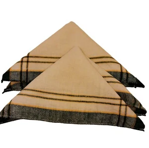 Vintage blau weiß Serviette Landhaus 8 Zoll Lot 2 - Bild 1 von 6