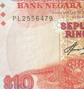 PL2556479 Aziz Taha 5th series $10 banknote vf++ - Picture 1 of 4