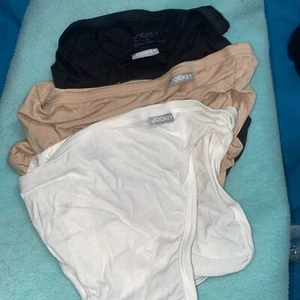 NUOVO! Jockey Supersoft Confezione/3 Mutandine Donna Taglio Francese Taglia 5/6 Nuove con etichette - Foto 1 di 9