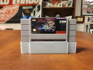 Super Nintendo SNES Super R Type Game Cartridge With Case SEE PICS - Picture 1 of 8