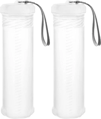 QWORK Extendable Artist Storage Tube - Durable Plastic, 2 Pack Adjustable Length - Image 1 of 4