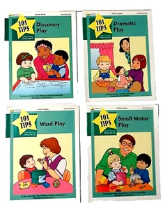 Lot 4 101 Tips for Toddler Teachers Learning Vintage Pre-School Paperbacks - Imagen 1 de 15