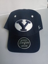 New BYU Cougars Cap Hat - Black / Blue Adjustable New Brigham Young  SA89