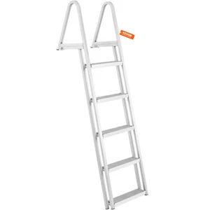 VEVOR Badeleiter Bootsleiter abnehmbar 5 Stufen 159kg Traglast 610x455x1825mm - Bild 1 von 12