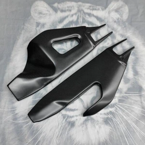 For Aprilia RSV4 RS V4 21-24 Carbon Fiber Swing arm covers Matte Accessories - Picture 1 of 5